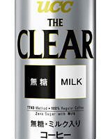 UCC THE CLEAR無糖ミルク